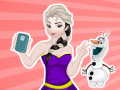 Juego Elsa Selfie Room Cleaning
