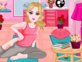 Juego Barbie Yoga Room Decoration