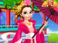 Juego Elsa And Anna Chinese Dressup