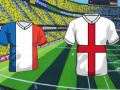 Juego Euro 2016 Jerseys Memory