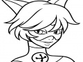 Juego Cat Noir Coloring