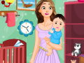 Juego Rapunzel New Baby Room Cleaning