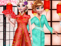 Juego Elsa And Anna Japan Fashion Experience 