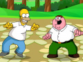 Juego Street fight Homer Simpson Peter Griffin