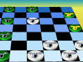 Juego Checkers Board 