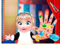 Juego Baby Elsa Hand Doctor