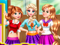 Juego Disney Princess College Dress