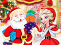 Juego Elsa Make Christmas Gift