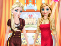 Juego Elsa And Anna Work Dress Up  