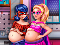 Juego Hero Dolls Pregnant BFFs