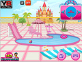 Juego Princess Swimming Pool Decor