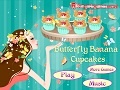 Juego Butterfly Banana Cupcake