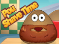 Juego Pou Shave Time