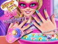 Juego Superhero doll manicure