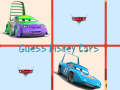 Juego Guess Disney Cars