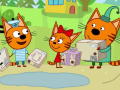 Juego Three cats: puzzles