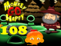 Juego Monkey Go Happy Stage 108