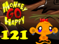 Juego Monkey Go Happy Stage 121