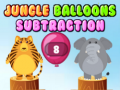 Juego Jungle Balloons Subtraction