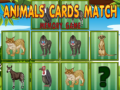 Juego Animals Cards Match 