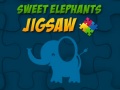 Juego Sweet Elephants Jigsaw