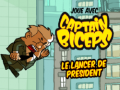 Juego Joue avec Captain Biceps Le lancer de President