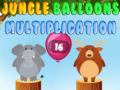 Juego Jungle balloons multiplication