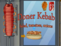 Juego Doner Kebab Salad, Tomatoes, Onions