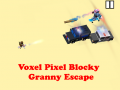 Juego Voxel Pixel Blocky Granny Escape