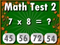 Juego Math Test 2