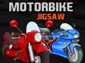 Juego Cartoon Motorbike Jigsaw