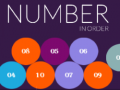 Juego Number in Order