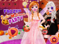 Juego Frozen Sisters Halloween Party