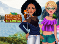 Juego Jasmine & Rapunzel on Camping