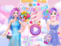 Juego Barbie and Elsa in Candyland
