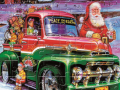 Juego Santa Trucks Jigsaw