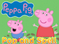 Juego Peppa pig pop and spell