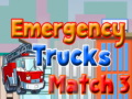 Juego Emergency Trucks Match 3