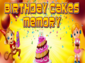 Juego Birthday Cakes Memory