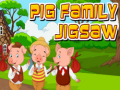 Juego Pig Family Jigsaw