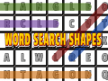 Juego Word Search Shapes