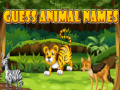 Juego Guess Animal Names