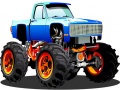 Juego Monster Truck Puzzle