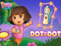 Juego Dora The explorer Dot to Dot
