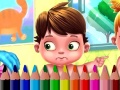 Juego Back To School: Baby Coloring Book