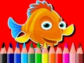 Juego Back To School: Fish Coloring Book