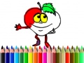 Juego Back To School: Fruits Coloring