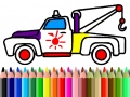 Juego Back To School: Trucks Coloring