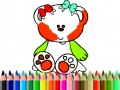 Juego Back to School: Sweet Bear Coloring