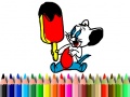 Juego Back To School: Mouse Coloring